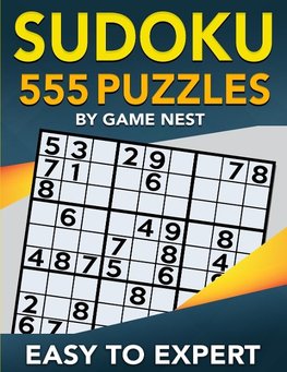 Sudoku 555 Puzzles Easy to Expert