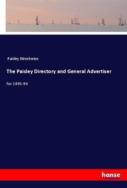 The Paisley Directory and General Advertiser