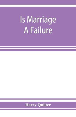 Is marriage a failure