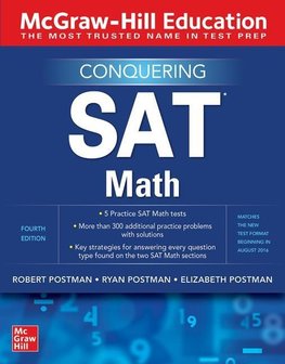 McGraw Hill Conquering SAT Math, Fourth Edition