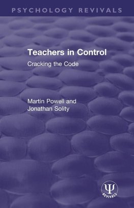 Teachers in Control