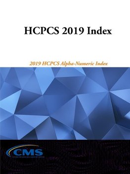 2019 HCPCS Alpha-Numeric Index