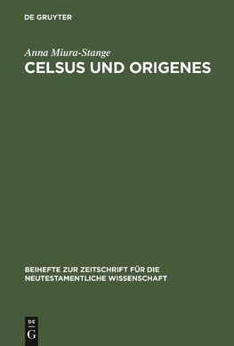 Celsus und Origenes
