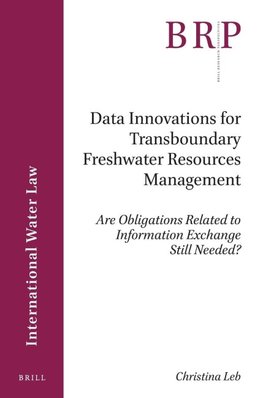 Data Innovations for Transboundary Freshwater Resources Management
