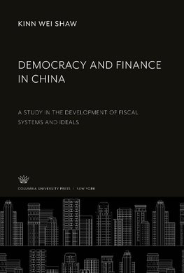 Democracy and Finance in China