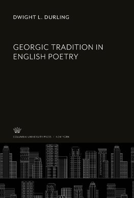 Georgic Tradition in English Poetry
