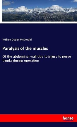 Paralysis of the muscles