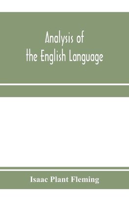 Analysis of the English language