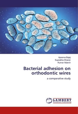 Bacterial adhesion on orthodontic wires