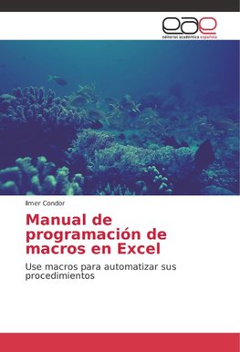 Manual de programación de macros en Excel