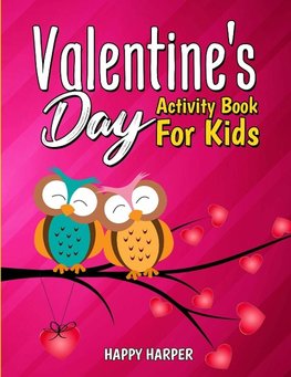 Valentine's Day Activity Book For Kids