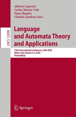Language and Automata Theory and Applications