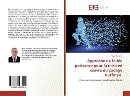 Approche de faible puissance pour la mise en ¿uvre du codage Huffman