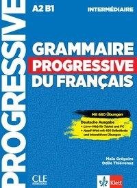 Grammaire progressive du français - intermédiaire. Schülerbuch + Audio-CD + Online