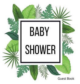 Hardback cover Baby Shower Guest Book