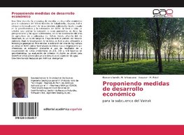 Proponiendo medidas de desarrollo económico