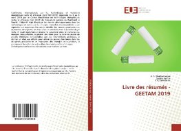 Livre des résumés - GEETAM 2019