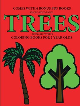 Coloring Books for 2 Year Olds (Trees)