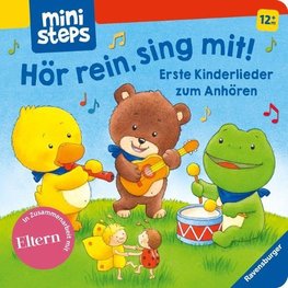 ministeps: Hör rein, sing mit! Erste Kinderlieder zum Anhören.