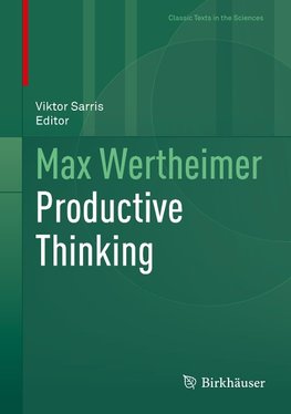 Max Wertheimer Productive Thinking