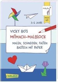 Vicky Bo's Mitmach-Malblock Papier