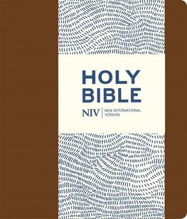 NIV Journalling Brown Imitation Leather Bible with Clasp