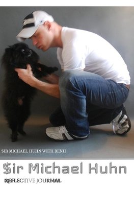 $Iir Michael with Benji  dog Pomeraian  creative blank  journal