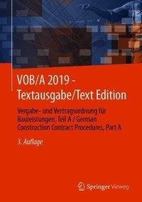 VOB/A 2019 - Textausgabe/Text Edition