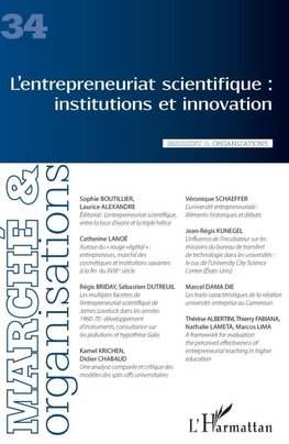 L'entrepreneuriat scientifique : institutions et innovation