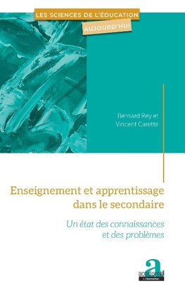 Enseignement et apprentissage dans le secondaire
