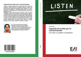 Capacità di ascolto per la comunicazione