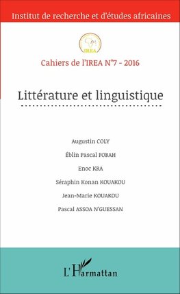 Littérature et linguistique
