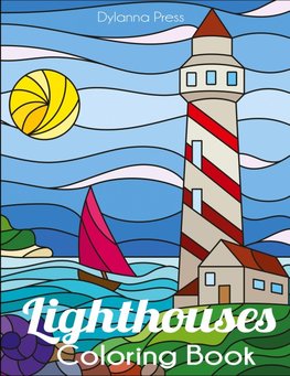 Lighthouses Coloring Book