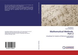 Mathematical Methods. Part 2