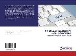 Role of NGOs in addressing social determinants