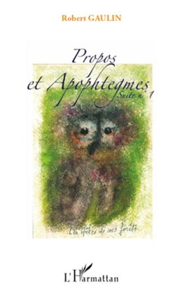 Propos et apophtegmes