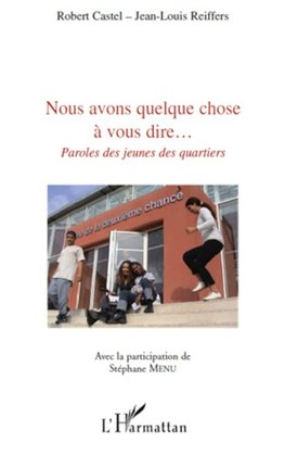 Nous avons quelque chose à vous dire...