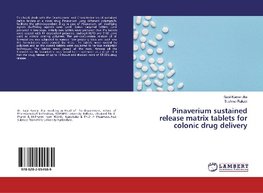 Pinaverium sustained release matrix tablets for colonic drug delivery