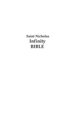 Saint Nicholas Infinity Bible (Khaki Cover)
