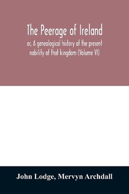 The peerage of Ireland