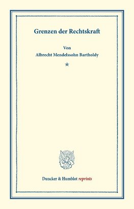 Grenzen der Rechtskraft