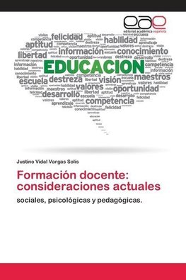 Formación docente: consideraciones actuales