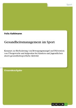 Gesundheitsmanagement im Sport