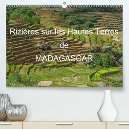 Rizières sur les Hautes Terres de Madagascar (Premium, hochwertiger DIN A2 Wandkalender 2021, Kunstdruck in Hochglanz)