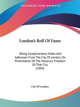 London's Roll Of Fame