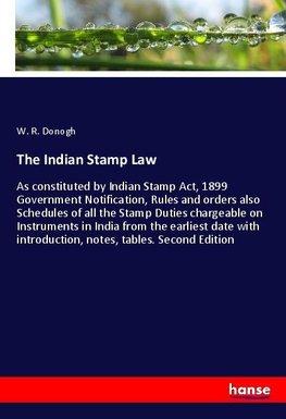 The Indian Stamp Law