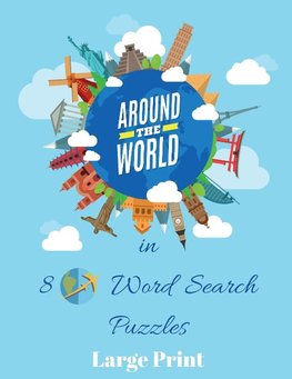 Around the World In 80 Word Search Puzzles