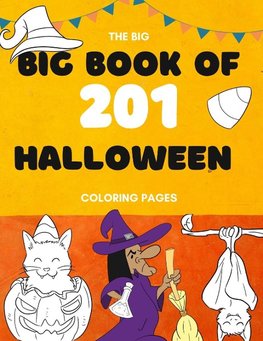 The Big Book of 201 Coloring Book Pages
