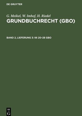 §§ 20-28 GBO