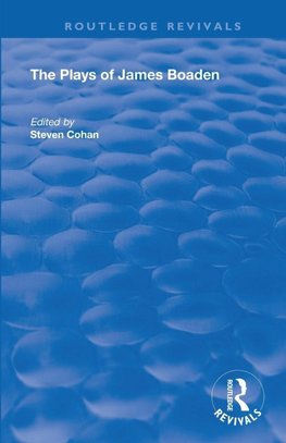 The Plays of James Boaden